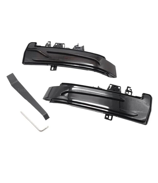 XEOD Dynamische LED richtingaanwijzer geschikt voor Mercedes  W204 CLA A B C E S GLA GLK CLS Klasse W176 W212 - Canbus - Spiegel knipperlicht - Buitenspiegel - Set van 2
