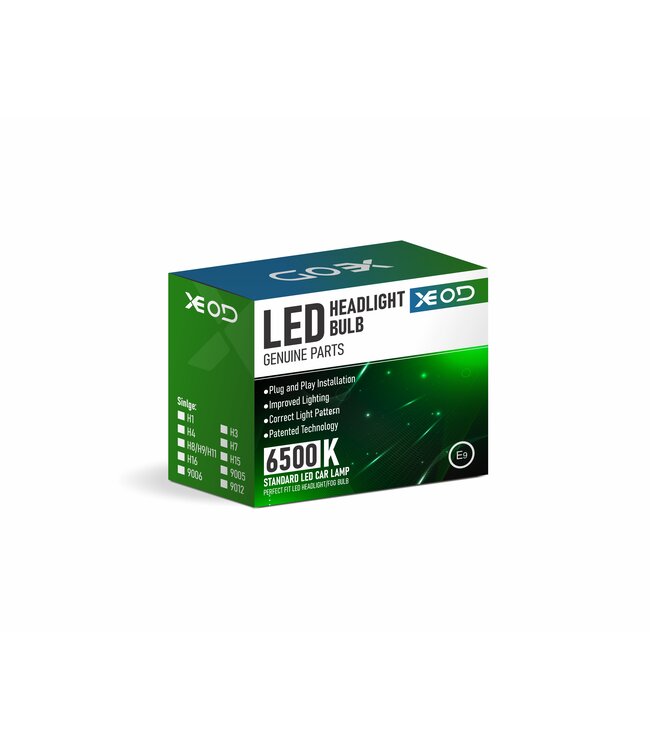 XEOD H15 Perfect Fit LED lampen met E-Keur – Auto Verlichting Lamp – Dagrij, Grootlicht en Stadslicht - 2 stuks – 12V