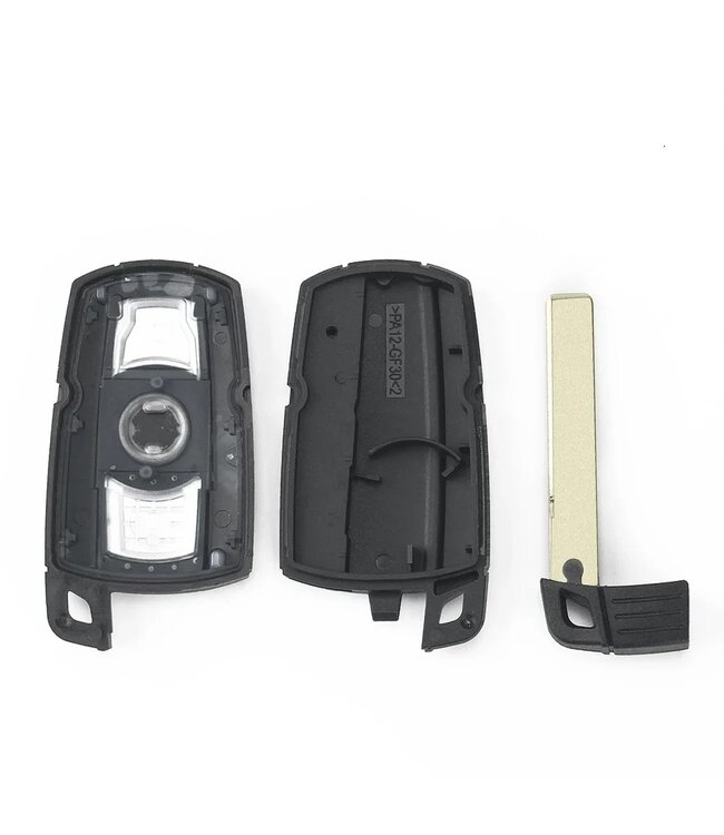 XEOD Autosleutelbehuizing - sleutelbehuizing auto - sleutel - Autosleutel / Geschikt voor: BMW 3 knops