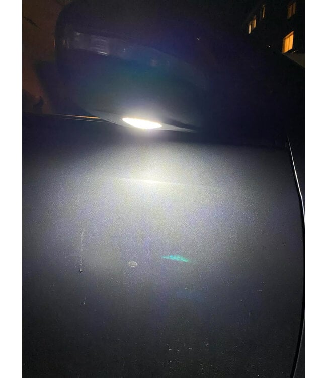 XEOD LED spiegel verlichting - 6000K - Instapverlichting - Plug en play - Geschikt voor: Volkswagen Golf 6 - Tiguan - Touran - Jetta - Sharan - Canbus - 2 stuks 6000K