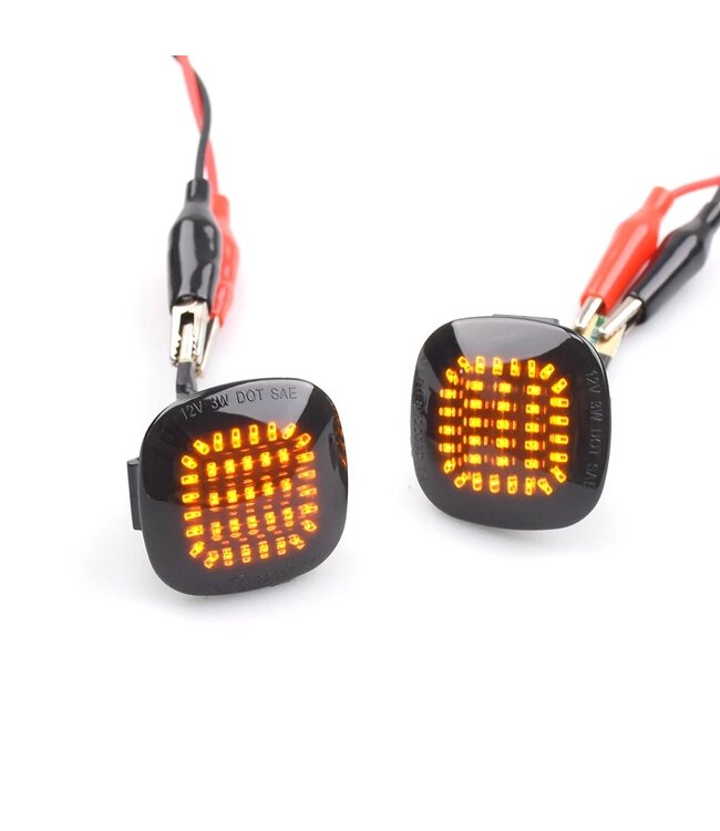 XEOD Dynamische LED richtingaanwijzer geschikt voor Audi, Seat & Skoda - Canbus - Geen hyperflashing - Helder - 2 Stuks
