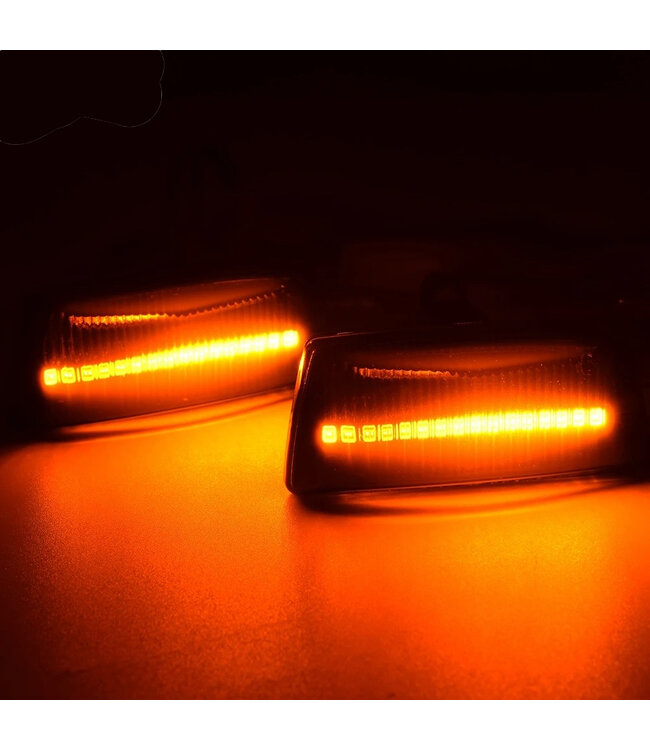 XEOD Dynamische LED richtingaanwijzer geschikt voor Opel - Astra - Zafira - Corsa - Insignia - Meriva - Adam - Canbus - Geen hyperflashing - Helder - 2 Stuks