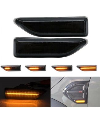 XEOD Dynamische LED richtingaanwijzer Smoked geschikt voor Mini F60