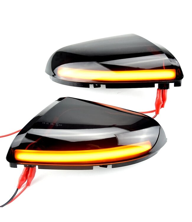 XEOD Dynamische LED richtingaanwijzer geschikt voor Dodge Ram 1500 & 2500 - Canbus - Spiegel knipperlicht - Buitenspiegel - Set van 2