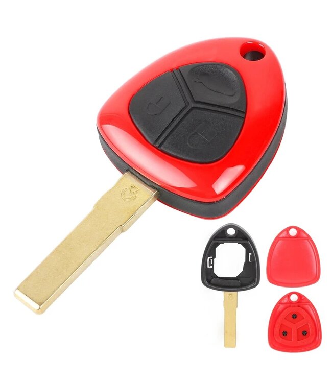 XEOD Autosleutelbehuizing - sleutelbehuizing auto - sleutel - Autosleutel / Geschikt voor: Ferrari