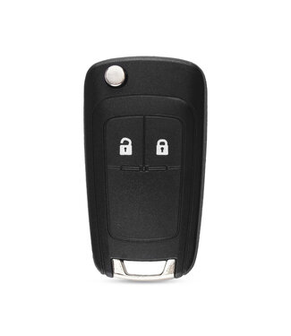 XEOD Klap sleutelbehuizing 2-knops Geschikt voor: Chevrolet / Opel