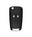XEOD Klap sleutelbehuizing 2-knops Geschikt voor: Chevrolet / Opel