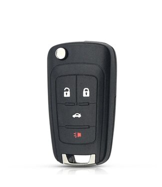 XEOD Klap sleutelbehuizing 4-knops Geschikt voor: Chevrolet / Opel