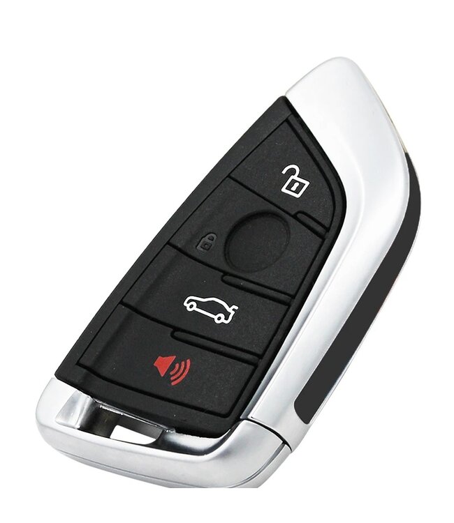 XEOD Autosleutelbehuizing - sleutelbehuizing auto - sleutel - Autosleutel / BMW 4 Knops smartkey