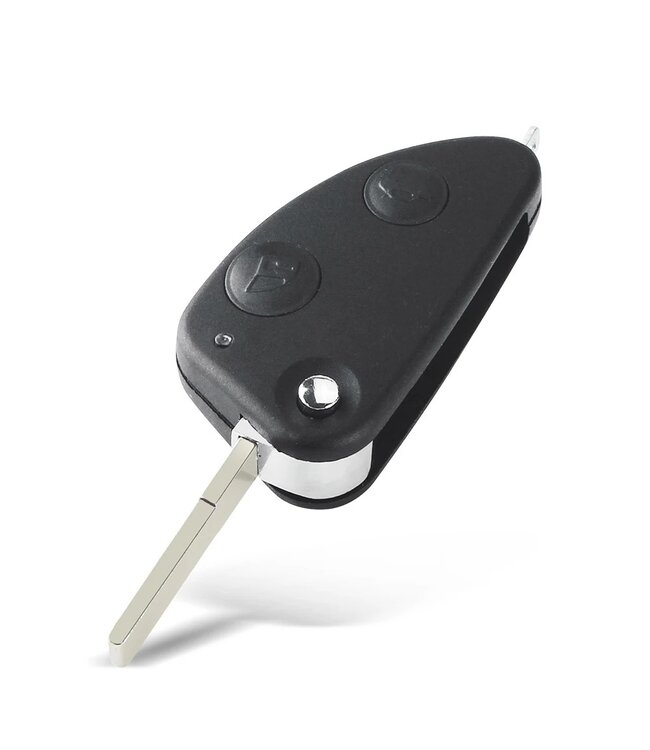 XEOD Autosleutelbehuizing - sleutelbehuizing auto - sleutel - Autosleutel / Geschikt voor: Alfa Romeo 156 2 knops