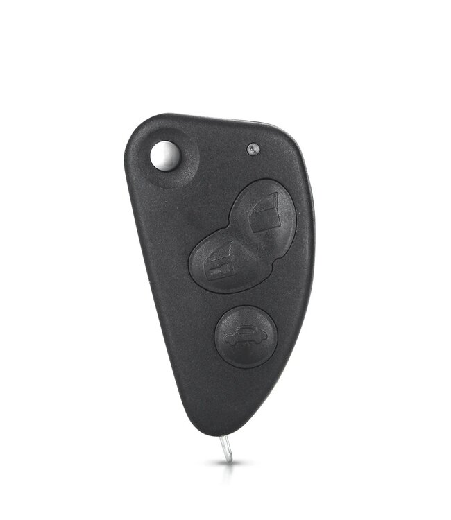 XEOD Autosleutelbehuizing - sleutelbehuizing auto - sleutel - Autosleutel / Geschikt voor: Alfa Romeo 147 & GT 3 knops