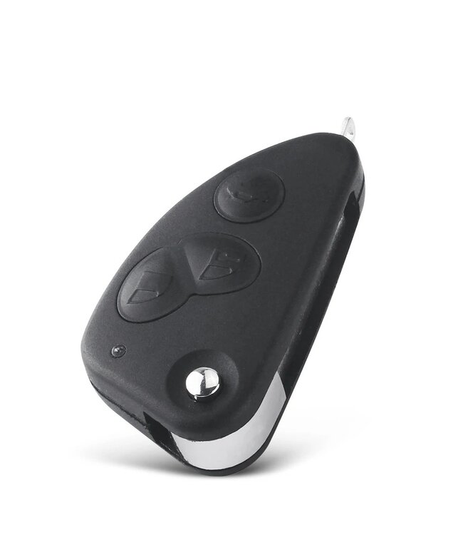 XEOD Autosleutelbehuizing - sleutelbehuizing auto - sleutel - Autosleutel / Geschikt voor: Alfa Romeo 147 & GT 3 knops