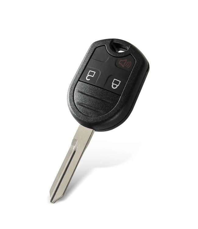 XEOD Autosleutelbehuizing - sleutelbehuizing auto - sleutel - Autosleutel / Geschikt voor: Ford Raptor 3 knops sleutel