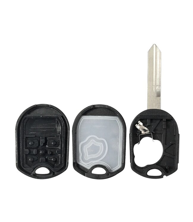 XEOD Autosleutelbehuizing - sleutelbehuizing auto - sleutel - Autosleutel / Geschikt voor: Ford Raptor 3 knops sleutel