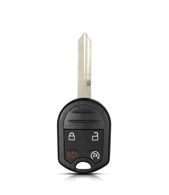 XEOD Autosleutelbehuizing - sleutelbehuizing auto - sleutel - Autosleutel / Geschikt voor: Ford 4 knops sleutel