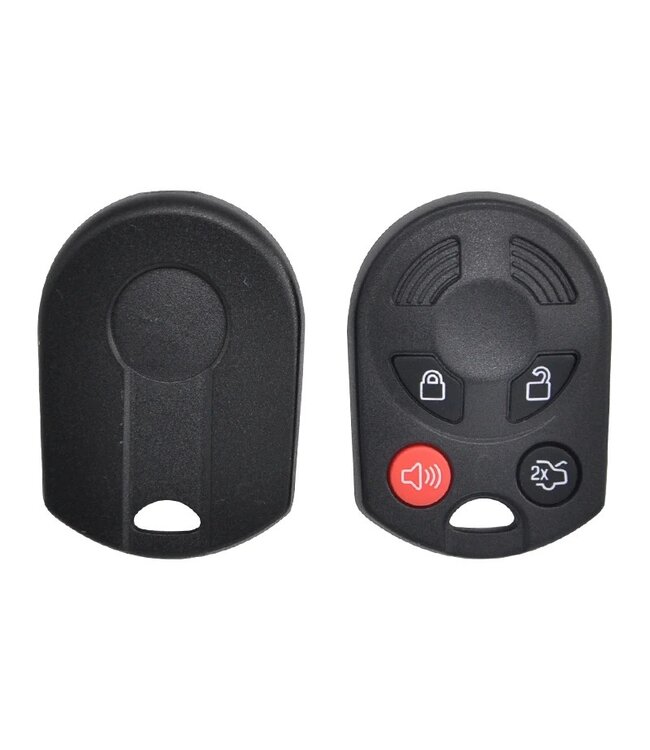 XEOD Autosleutelbehuizing - sleutelbehuizing auto - sleutel - Autosleutel / Geschikt voor: Ford 4 knops sleutel