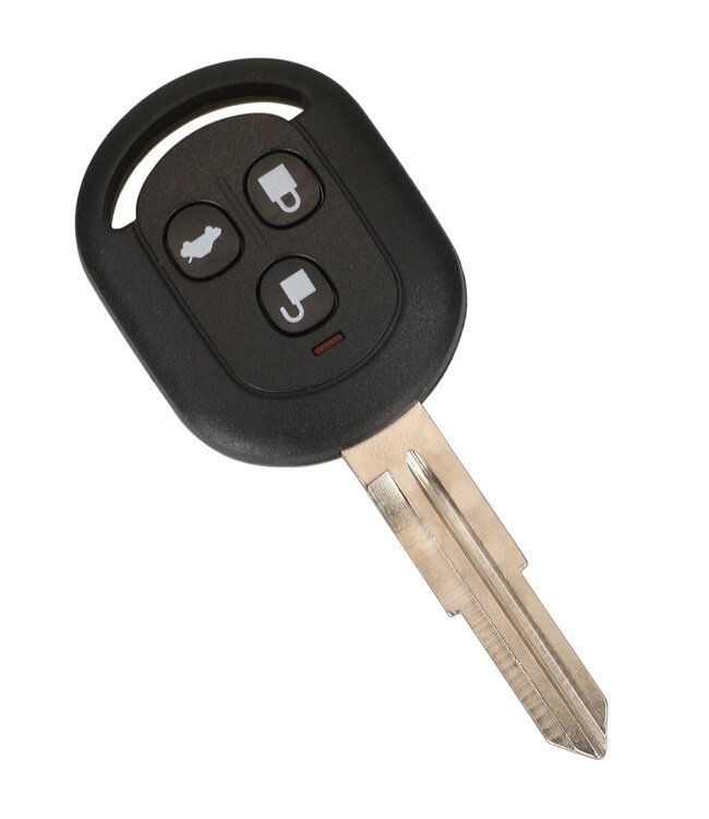 XEOD Autosleutelbehuizing - sleutelbehuizing auto - sleutel - Autosleutel / Geschikt voor: Chevrolet 3 knops
