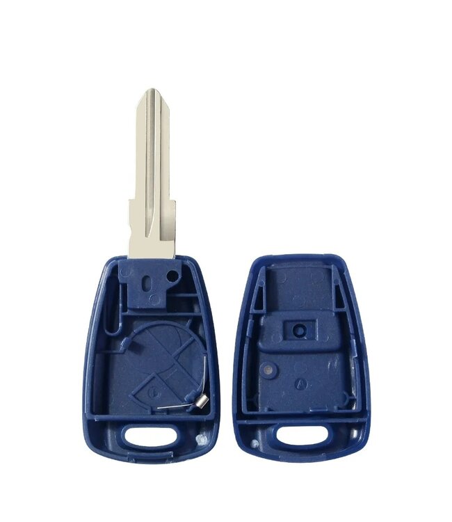 XEOD Autosleutelbehuizing - sleutelbehuizing auto - sleutel - Autosleutel / Geschikt voor: Fiat 1 knops