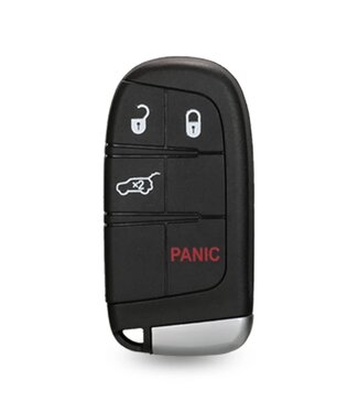 XEOD Sleutelbehuizing 4-knops knop Geschikt voor: Dodge, Chrysler, Fiat & Jeep