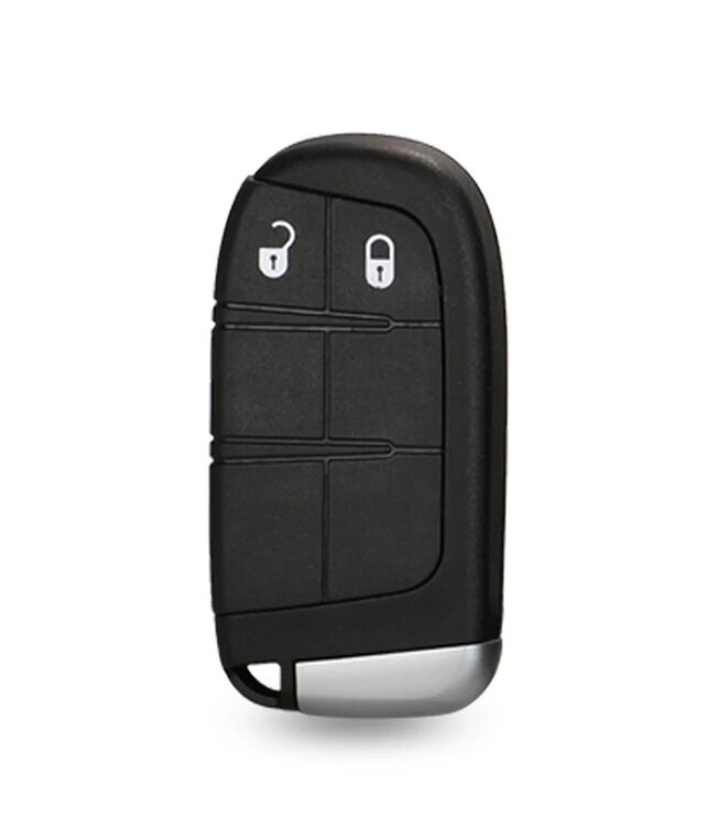 XEOD Autosleutelbehuizing - sleutelbehuizing auto - sleutel - Autosleutel / Geschikt voor: Dodge, Chrysler, Fiat & Jeep 2 knops