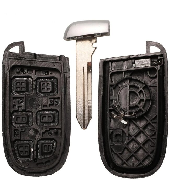 XEOD Autosleutelbehuizing - sleutelbehuizing auto - sleutel - Autosleutel / Geschikt voor: Dodge, Chrysler, Fiat & Jeep 2 knops Y160