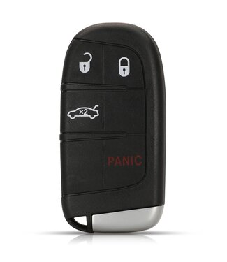XEOD Sleutelbehuizing 4-knops knop Geschikt voor: Dodge, Chrysler, Fiat & Jeep