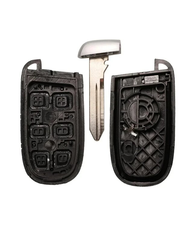 XEOD Autosleutelbehuizing - sleutelbehuizing auto - sleutel - Autosleutel / Geschikt voor: Dodge, Chrysler & Jeep 4 knops Y160
