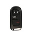 XEOD Sleutelbehuizing 4-knops knop Geschikt voor: Dodge, Chrysler & Jeep
