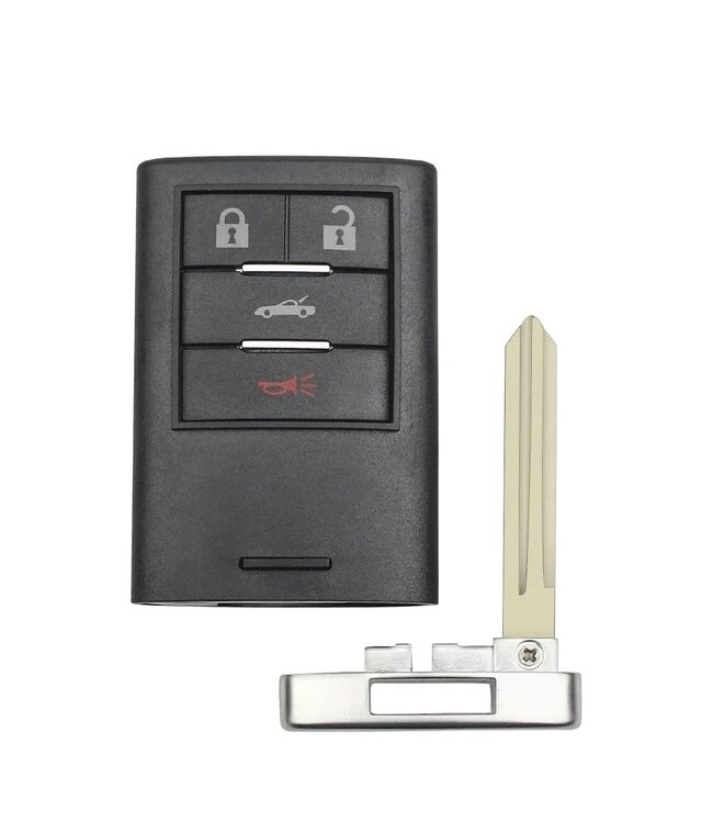 XEOD Autosleutelbehuizing - sleutelbehuizing auto - sleutel - Autosleutel / Geschikt voor: Cadillac STS, CTS & DTS