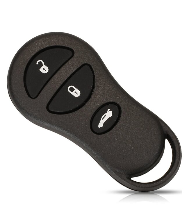 XEOD Autosleutelbehuizing - sleutelbehuizing auto - sleutel - Autosleutel / Geschikt voor: Chrysler 3 knops