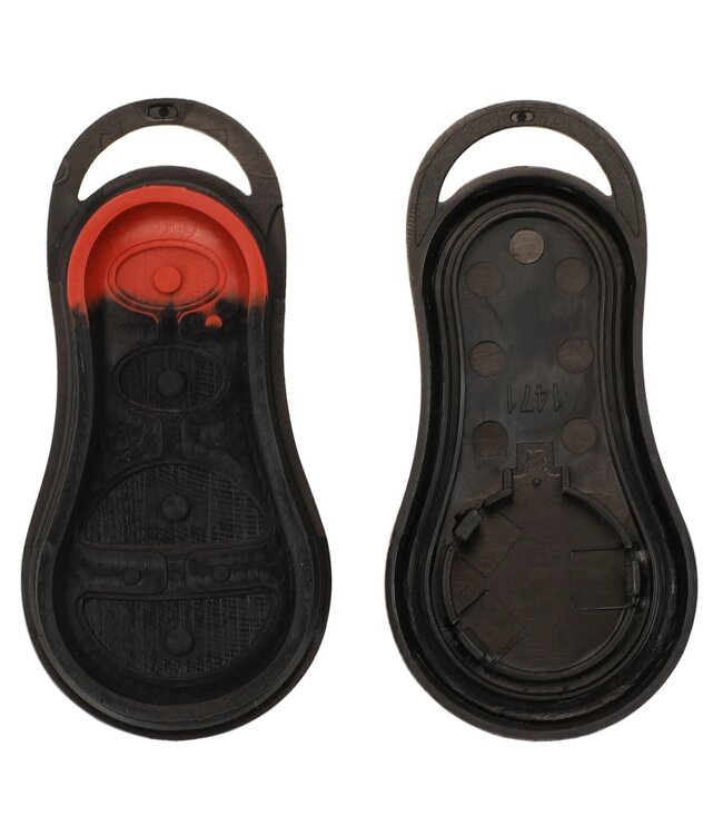 XEOD Autosleutelbehuizing - sleutelbehuizing auto - sleutel - Autosleutel / Geschikt voor: Chrysler 3 knops