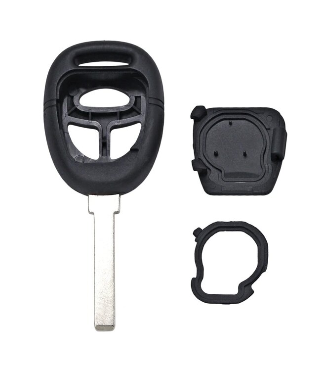 XEOD Autosleutelbehuizing - sleutelbehuizing auto - sleutel - Autosleutel / Geschikt voor: Saab 3 knops Recht