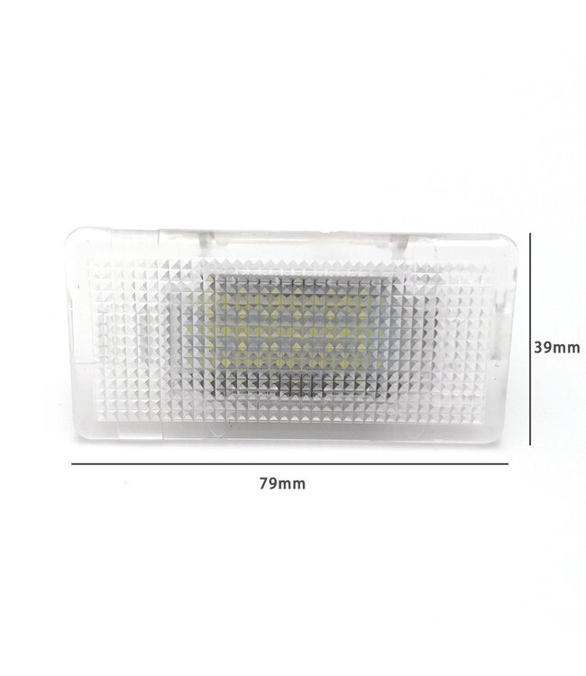 XEOD LED interieur verlichting - 6000K - Kofferbak - Deur - Voet verlichting - Plug en play - Geschikt voor: BMW  -  E81 - E82 - E87 - E88 - F20 - F21 - E36 - E46 - E90 - E92 - E93 - F30 - F32 - E39 - E60 - E61 - F10 - F10 LCI - E63 - E64 - E38 - E65 - E6