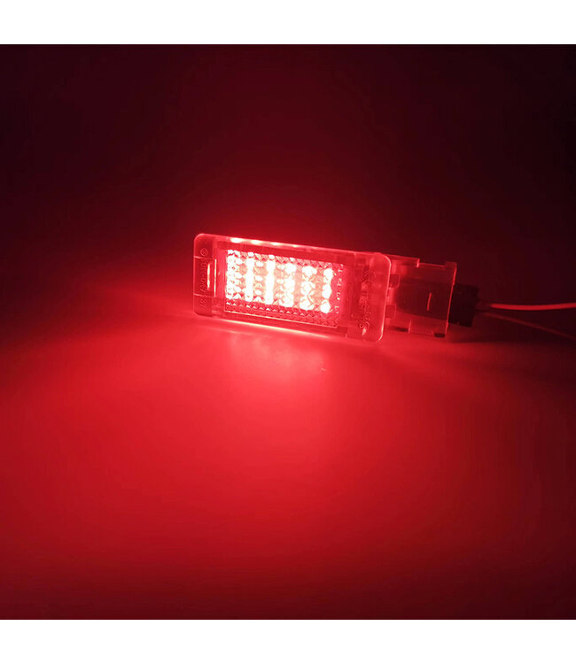 XEOD LED interieur verlichting - Kofferbak - Deur - Voet verlichting - Plug en play - Geschikt voor: Volkswagen - Audi - Seat - Porsche - Skoda - 2 stuks