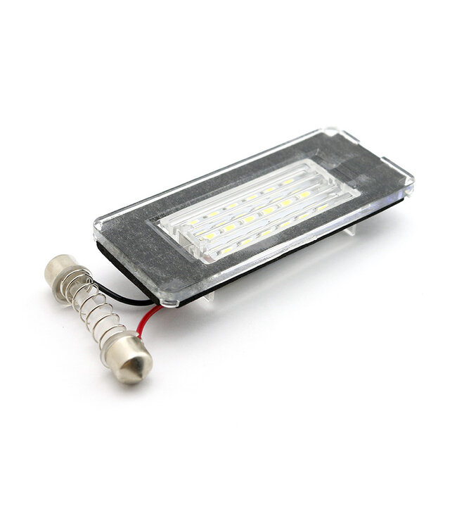 XEOD LED Kentekenverlichting - Kenteken verlichting - LED Kenteken verlichting geschikt voor: Mini R52 - R55 / R55N - R56 / R56N - R57 / R57N - R58 - R59 - Canbus - 2 stuks 6000K