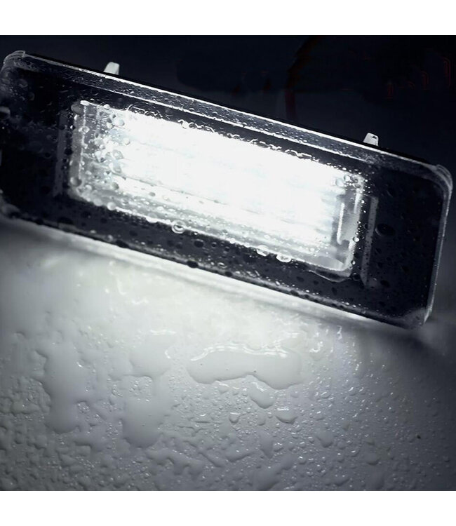 XEOD LED Kentekenverlichting - Kenteken verlichting - LED Kenteken verlichting geschikt voor: Mini R52 - R55 / R55N - R56 / R56N - R57 / R57N - R58 - R59 - Canbus - 2 stuks 6000K