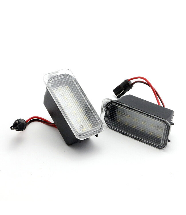 XEOD LED Kentekenverlichting - Kenteken verlichting - LED Kenteken verlichting geschikt voor: Ford & Jaguar - Canbus - 2 stuks 6000K