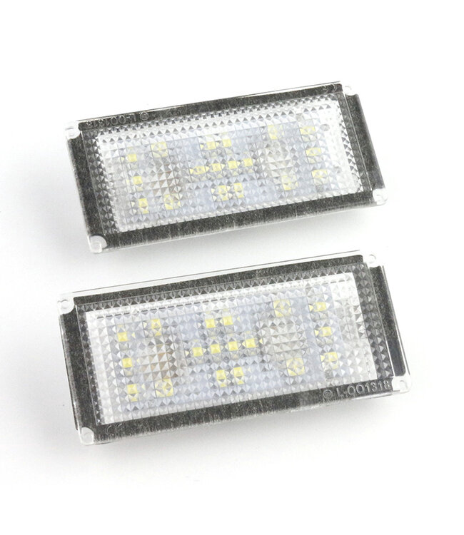XEOD LED Kentekenverlichting - Kenteken verlichting - LED Kenteken verlichting geschikt voor: BMW E65 & E66 - Canbus - 2 stuks 6000K
