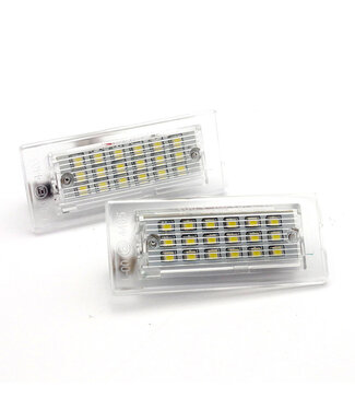 XEOD LED Kenteken verlichting Geschikt voor BMW X5 E53 & X3 E83