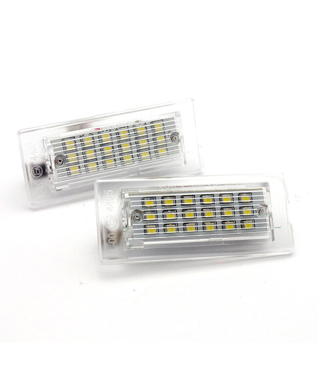 XEOD LED Kentekenverlichting - Kenteken verlichting - LED Kenteken verlichting geschikt voor: BMW X5 E53 & X3 E83- Canbus - 2 stuks 6000K