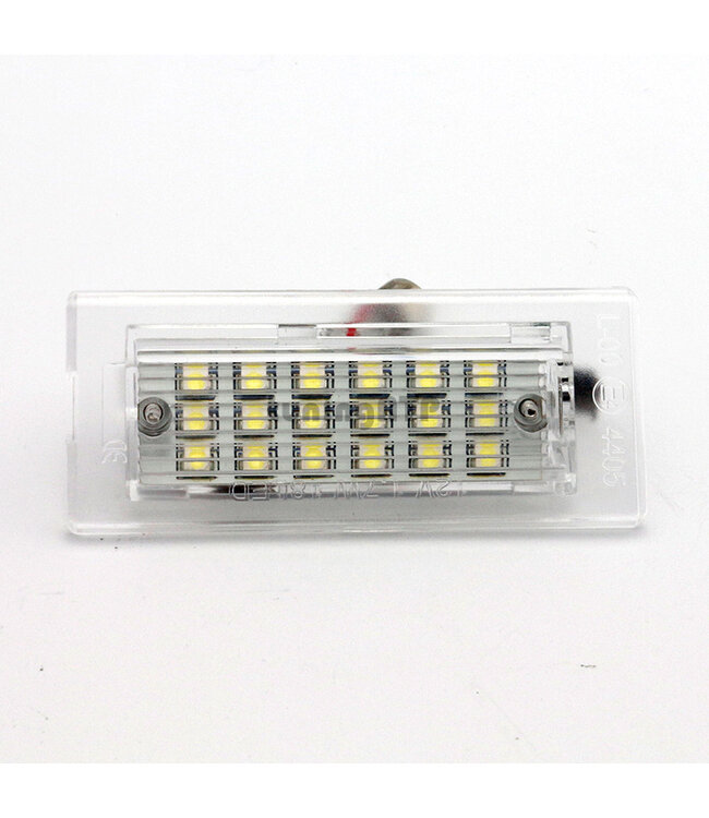 XEOD LED Kentekenverlichting - Kenteken verlichting - LED Kenteken verlichting geschikt voor: BMW X5 E53 & X3 E83- Canbus - 2 stuks 6000K