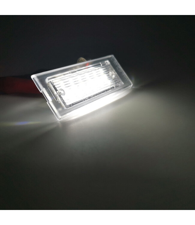 XEOD LED Kentekenverlichting - Kenteken verlichting - LED Kenteken verlichting geschikt voor: BMW X5 E53 & X3 E83- Canbus - 2 stuks 6000K