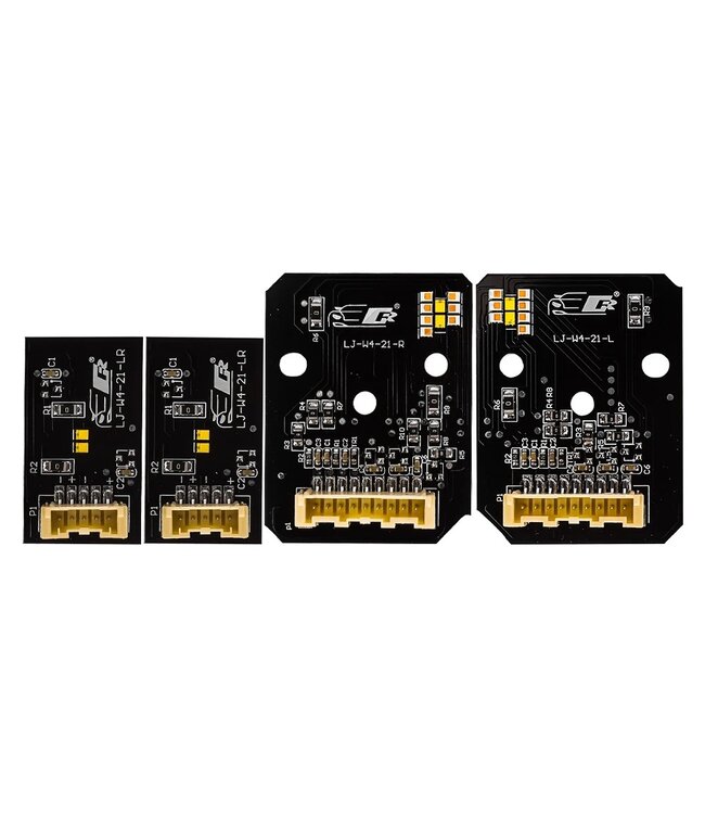 XEOD CSL LED DRL angel eyes modules Geel geschikt voor BMW 3 Serie G80 & 4 Serie G22 - G23 - G26 - G82 - Voor Laser koplampen - 4 stuks - Complete set