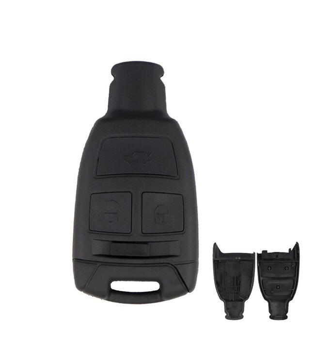 XEOD Autosleutelbehuizing - sleutelbehuizing auto - sleutel - Autosleutel / Geschikt voor: Fiat Croma 3 knops