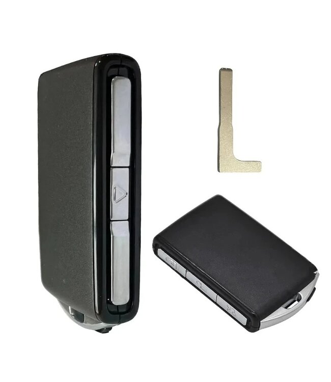XEOD Autosleutelbehuizing - sleutelbehuizing auto - sleutel - Autosleutel / Geschikt voor: Volvo 4 knops