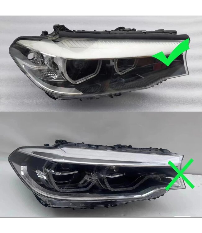 XEOD CSL LED DRL angel eyes modules Geel geschikt voor CSL LED DRL angel eyes modules Geel geschikt voor BMW 5 G30 - G31 - F90 - Voor LED koplampen - 2 stuks