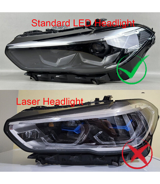 XEOD CSL LED DRL angel eyes modules Geel geschikt voor CSL LED DRL angel eyes modules Geel geschikt voor BMW X5 - X6 - X7 - G05 - G06 - G07 - Voor LED koplampen - 2 stuks