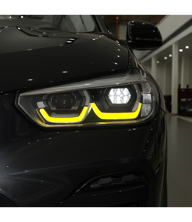 XEOD CSL LED DRL angel eyes modules Geel geschikt voor CSL LED DRL angel eyes modules Geel geschikt voor BMW X5 - X6 - X7 - G05 - G06 - G07 - Voor LED koplampen - 2 stuks