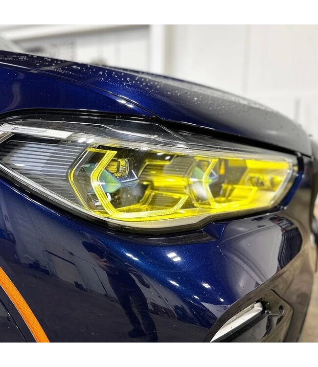 XEOD CSL LED DRL angel eyes modules Geel geschikt voor BMW X5 - X6 - G05 - G06 - F95 - F96 - Voor Laser koplampen - 2 stuks
