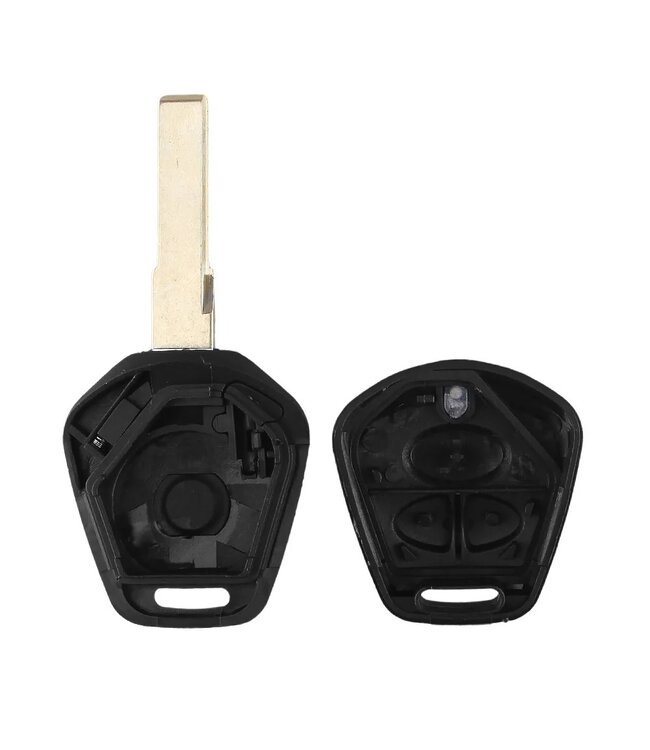 XEOD Autosleutelbehuizing - sleutelbehuizing auto - sleutel - Autosleutel / Geschikt voor: Porsche 3 Knops sleutel